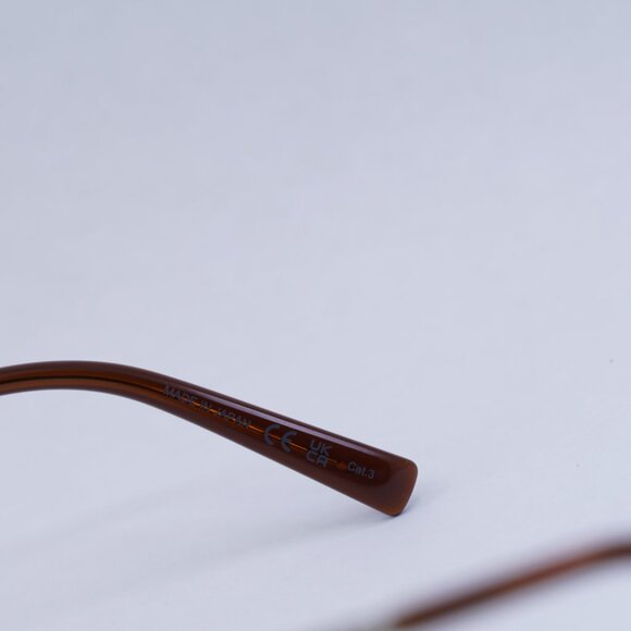 🕶️ New Saint Laurent SLM137 AMELIA 002 Sunglasses - Gold/Leopard Havana Frame - Picture 7 of 12